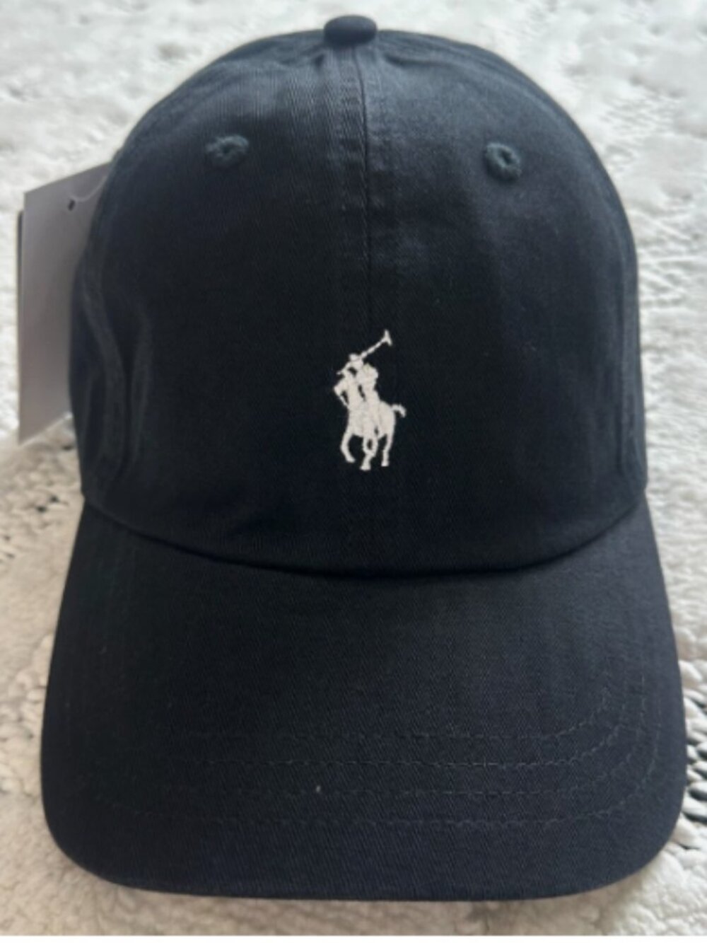 Polo Ralph Lauren Classic Sport Cap, BLACK (Unisex)